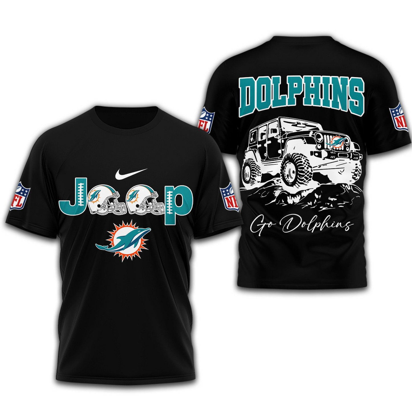 MD Premium NFL Jeep 3D Shirt DDT 101125 NTL