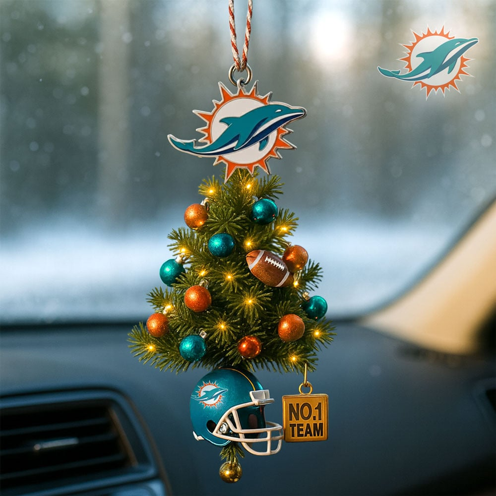 MD Premium NFL No.1 Team Christmas Car Hanging Ornament DDT HLPHUONG