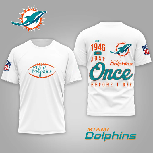 MD Premium NFL Once Before I Die Shirt DDT CTND