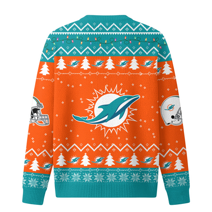 MD x NFL Premium Knitted Cardigan Jacket DDT CTND