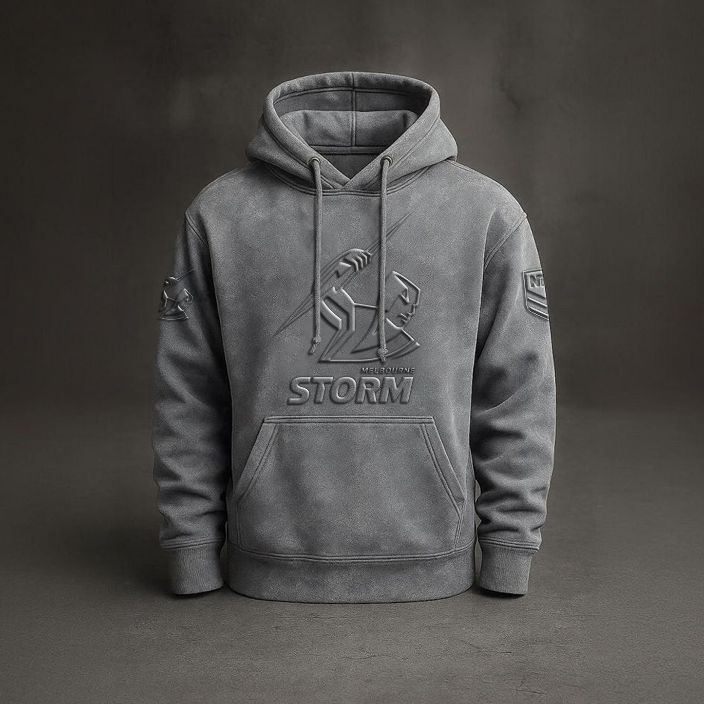 MEL x NRL Embossed Hoodie DatND DVT