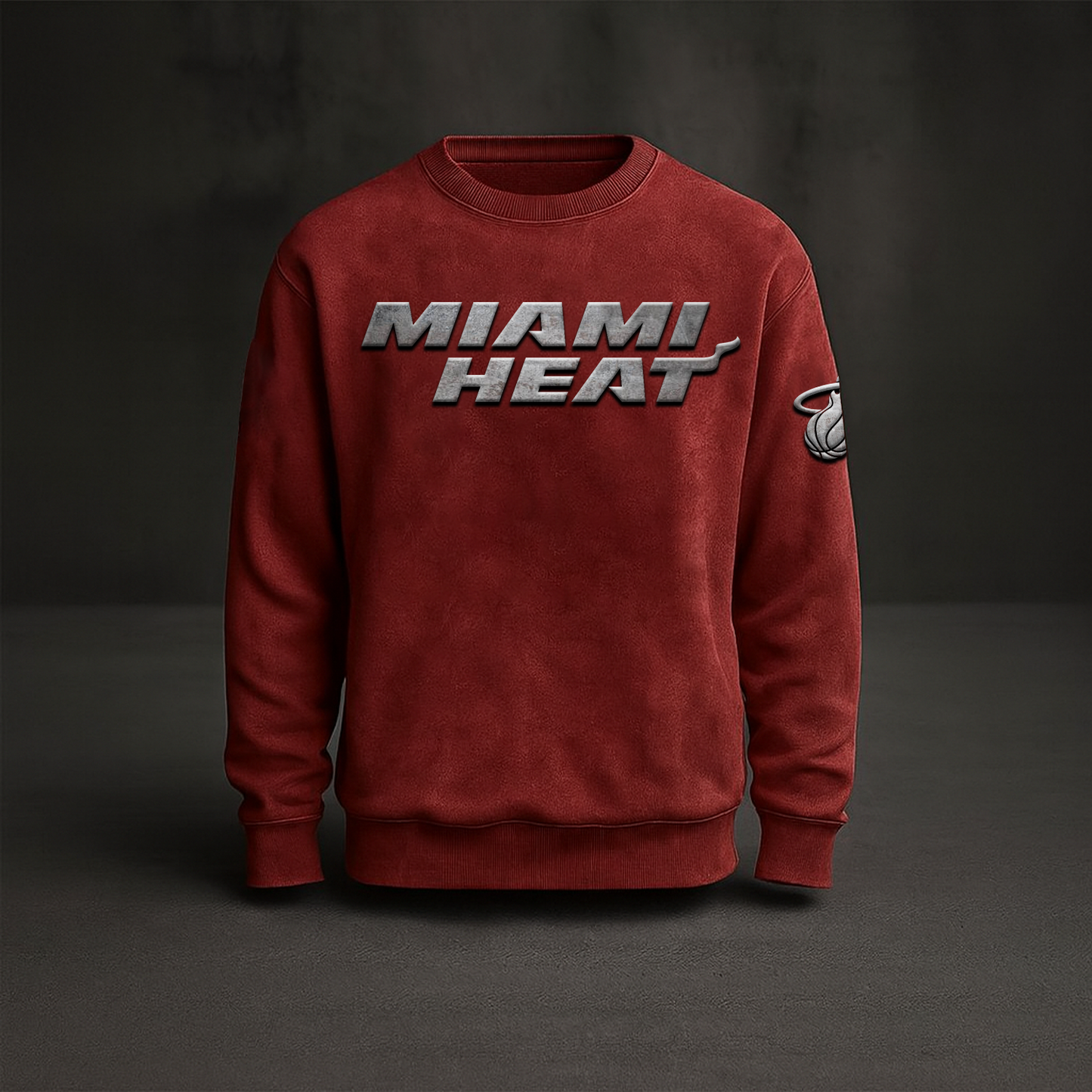 MIA x NBA Embossed Sweat Shirt DATND TANTD