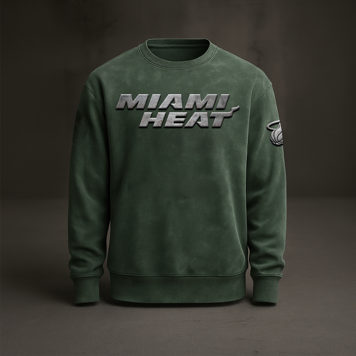 MIA x NBA Embossed Sweat Shirt DATND TANTD