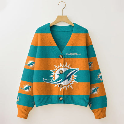 MIA x NFL Cardigan Sweatshirt With Button  DatND DVT