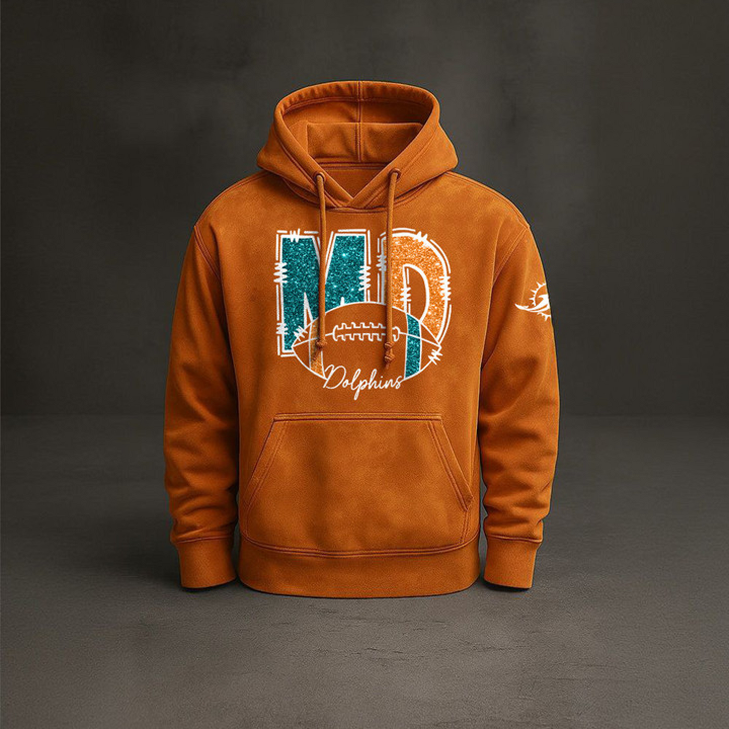 MIA x NFL Embossed Hoodie DatND THUONGNH