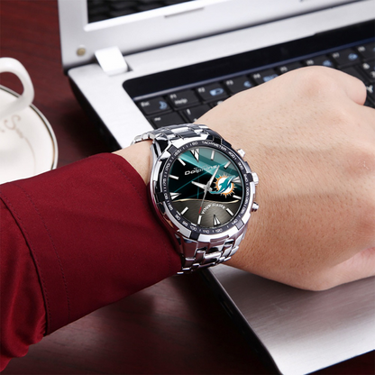 MIA x NFL Luxury Alloy Watch DATND TANTD