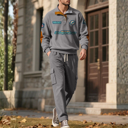 MIA x NFL Men's Corduroy Sweatshirt 1011 DatND DVT