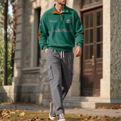 MIA x NFL Men's Corduroy Sweatshirt 1011 DatND DVT