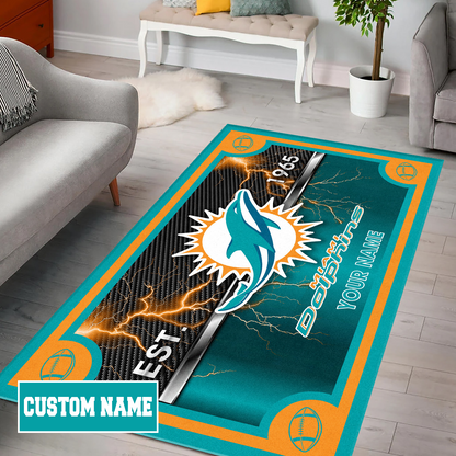 MIA x NFL Rug DATND TANTD