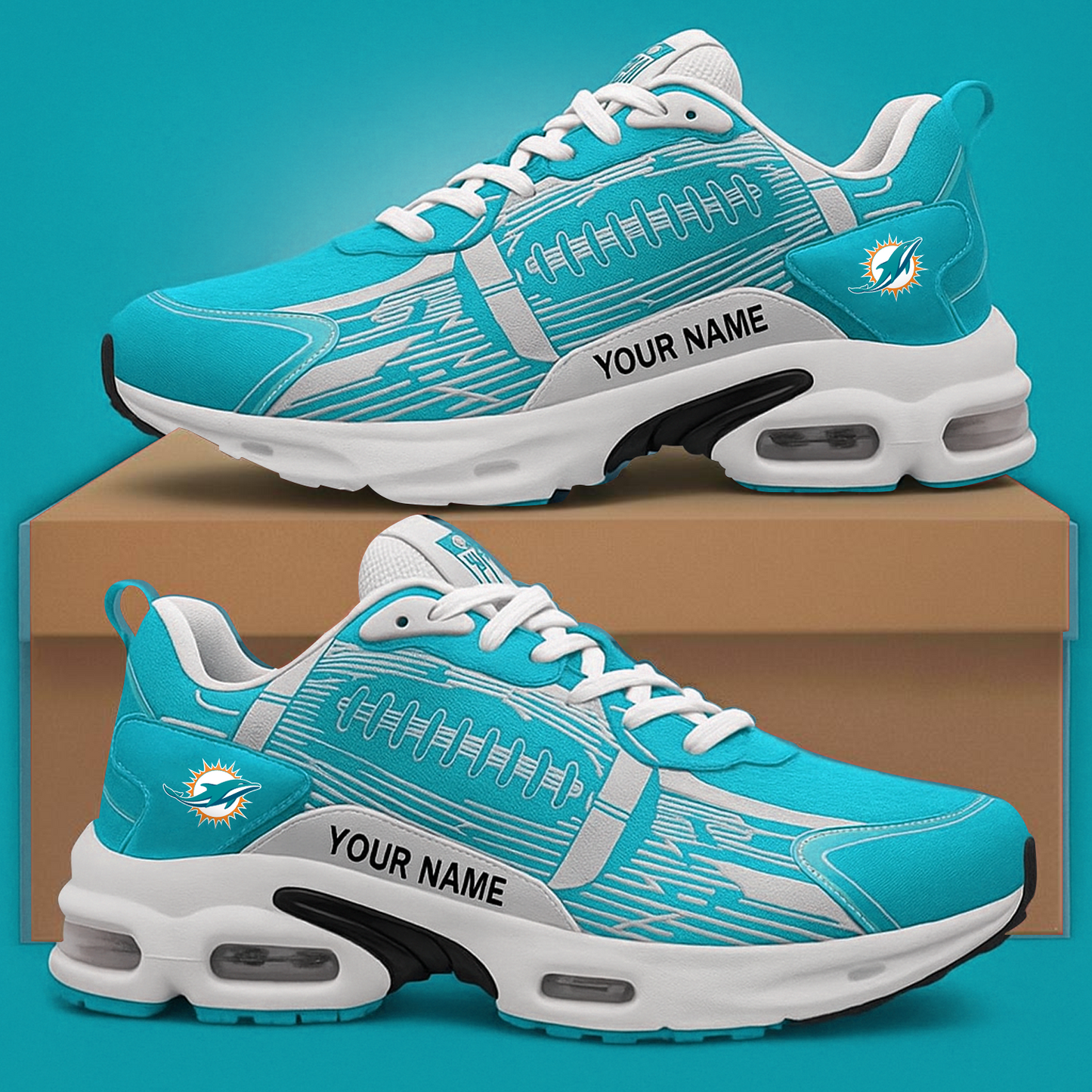 MIA x NFL Sport Sneakers Limited Edition DATND TANTD 101125