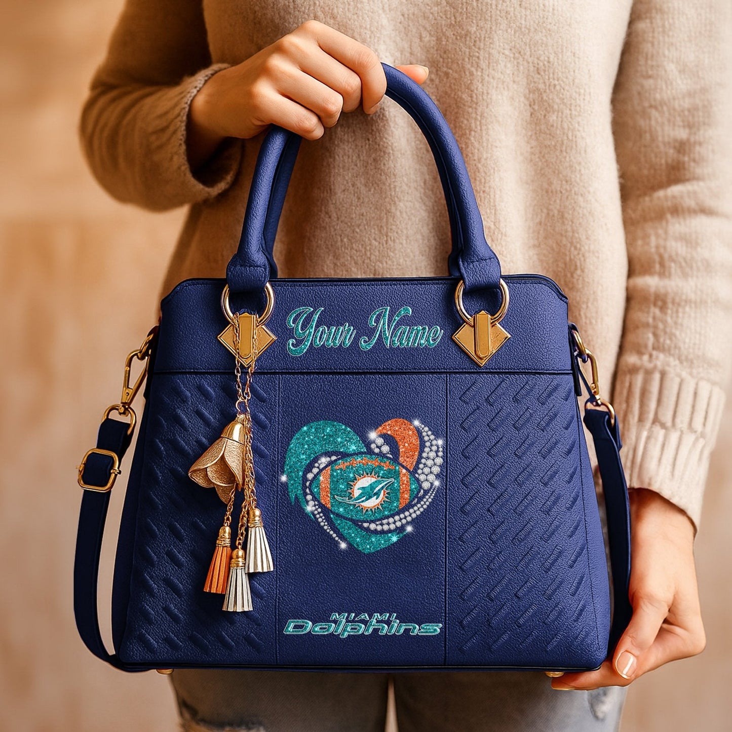 MIA x NFL Zip Handbag 0811 DatND DVT