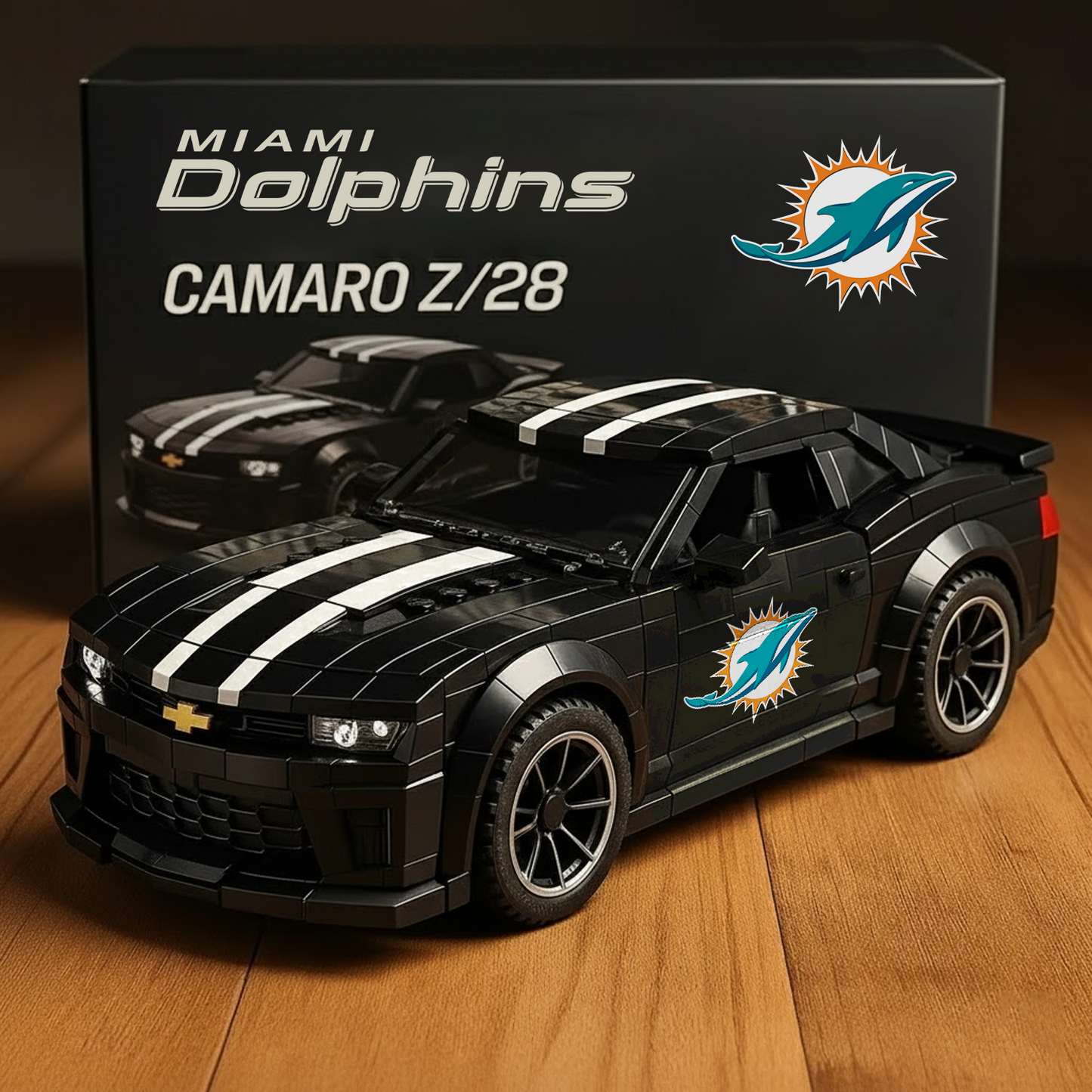 MIA x NFL Football Team Camaro Z28 DATND TANTD