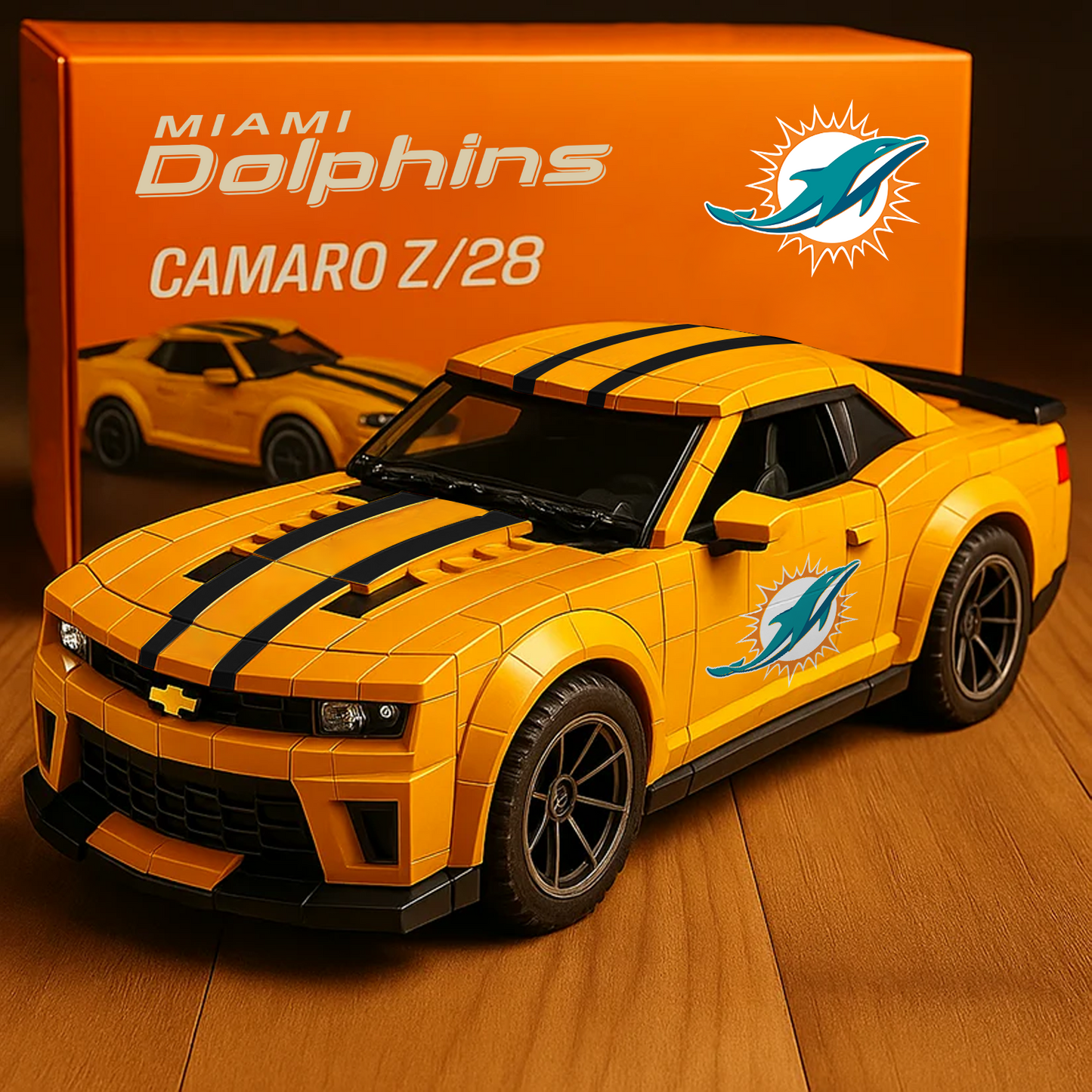 MIA x NFL Football Team Camaro Z28 DATND TANTD
