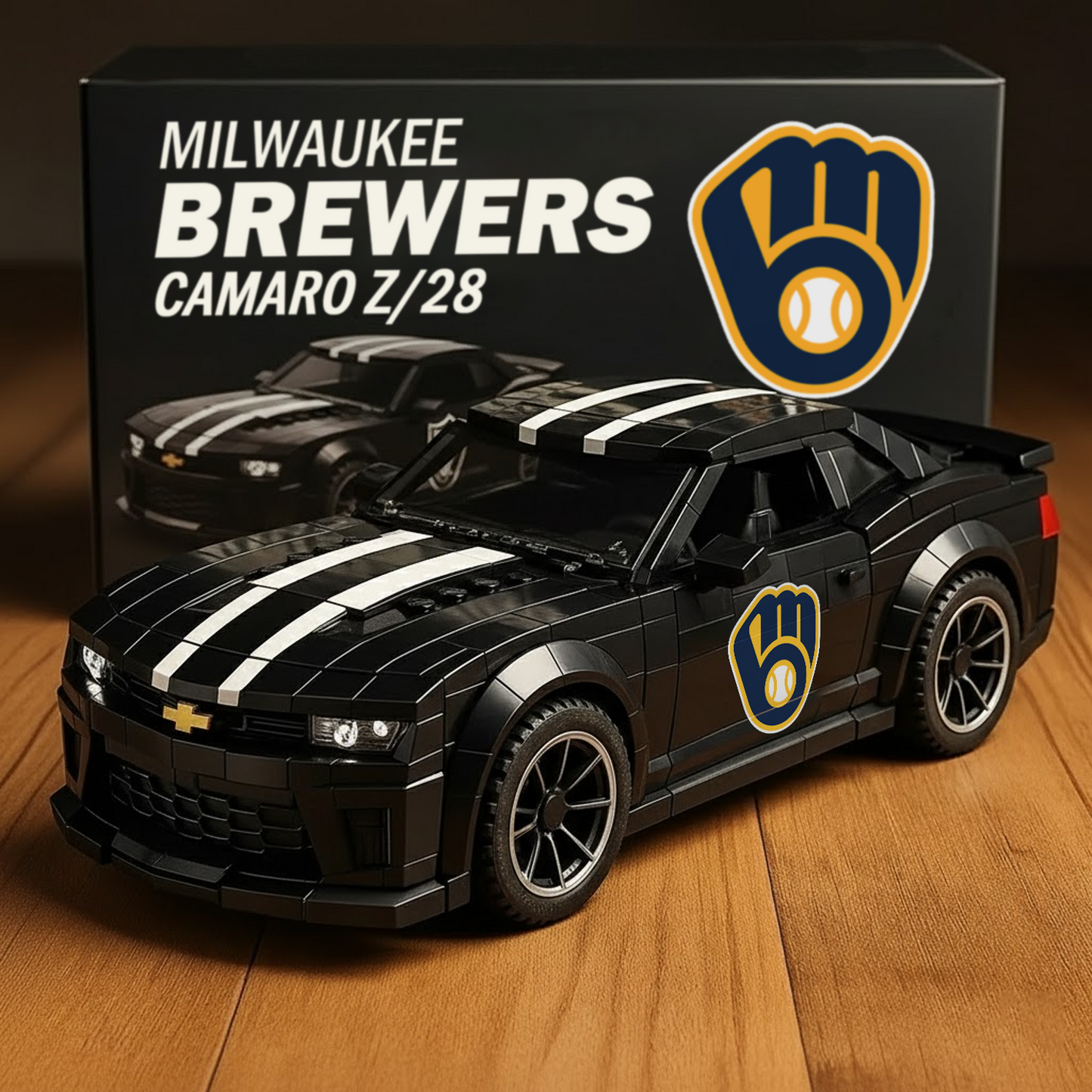 MIL x MLB Baseball Team Camaro Z28 1511 DatND DVT