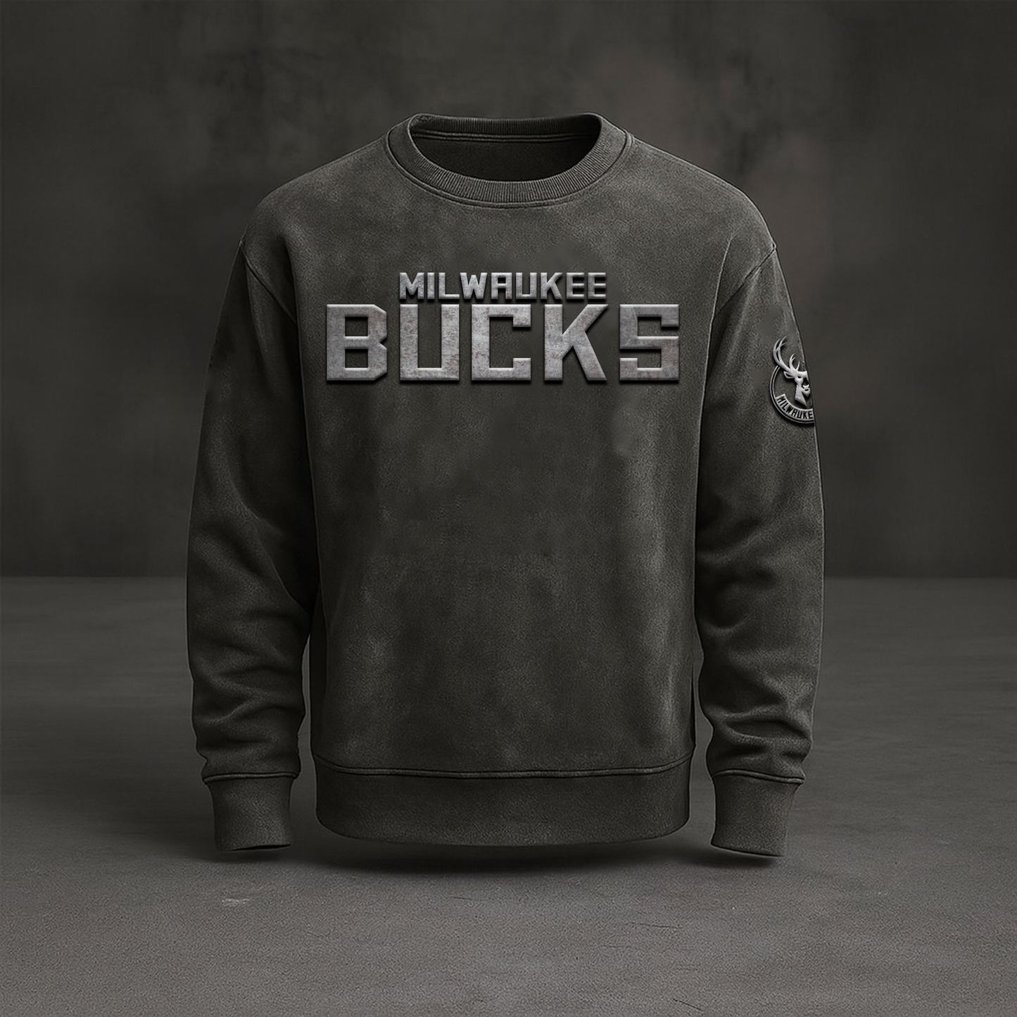 MIL x NBA Embossed Sweat Shirt DATND TANTD