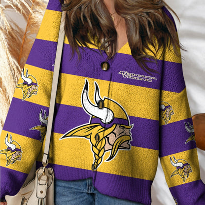 MIN x NFL Cardigan Sweatshirt With Button  DatND DVT