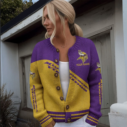 MIN x NFL Knitted Cardigan DATND TANTD