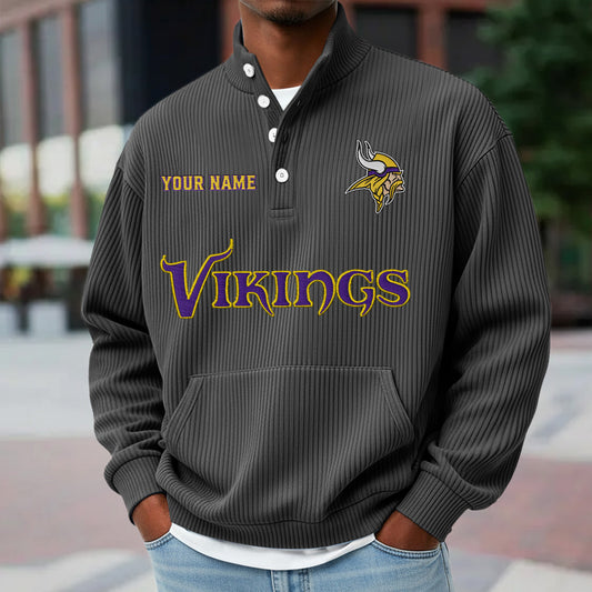 MIN x NFL Waffle High Neck Long Sleeved Sweatshirt DATND TANTD 221125