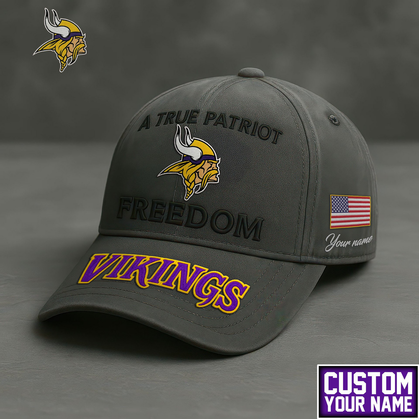 MV Premium NFL A True Patriot Cap DDT CTND