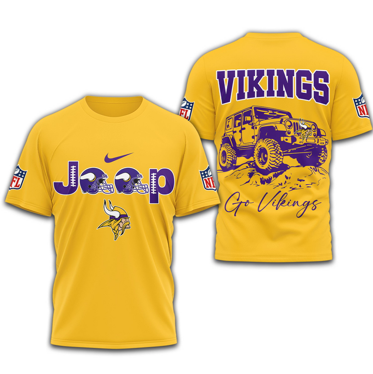 MV Premium NFL Jeep 3D Shirt DDT 101125 NTL