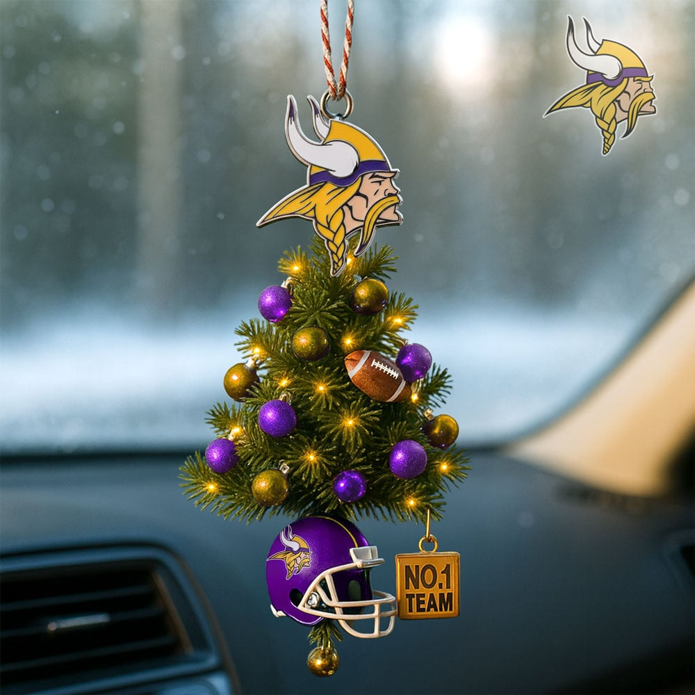 MV Premium NFL No.1 Team Christmas Car Hanging Ornament DDT HLPHUONG