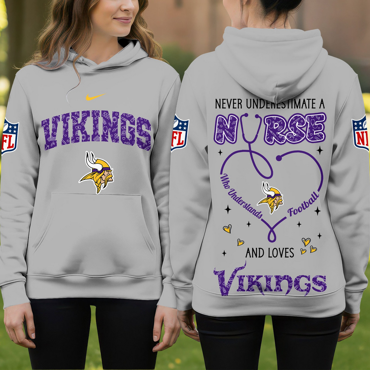 MV Premium NFL Nurse Pride Hoodie DDT 101125 HLPHUONG