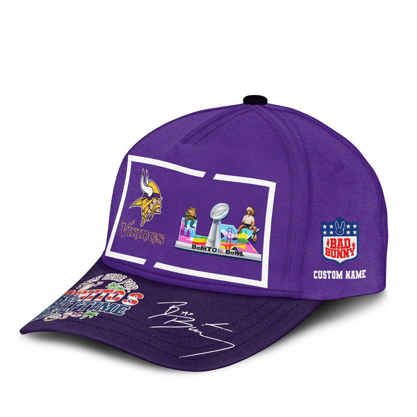 MV Premium NFL Only Here For Benitos Halftime Cap DDT HLPHUONG