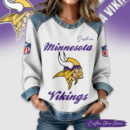 MV Premium NFL Print Casual Sweatshirt DDT CTND