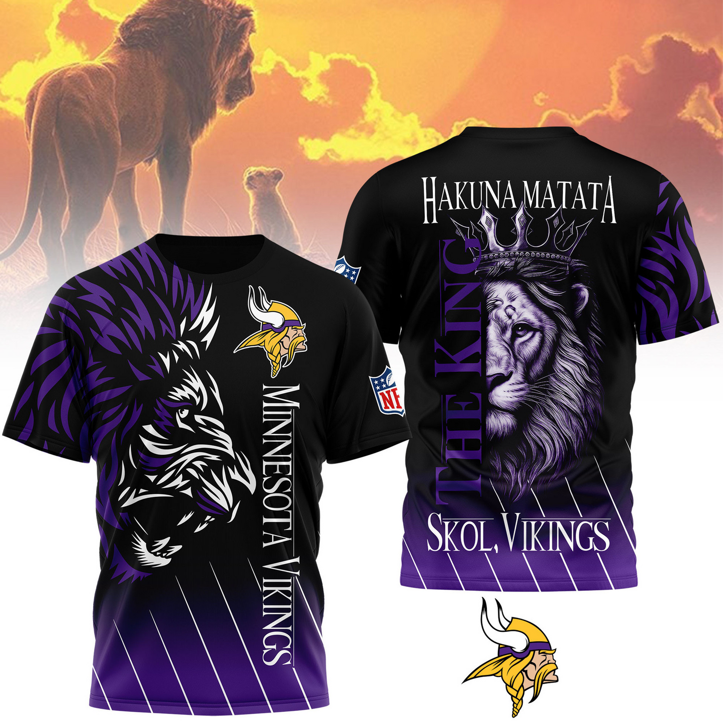 MV Premium NFL The Lion King Fan Shirt DDT CTND