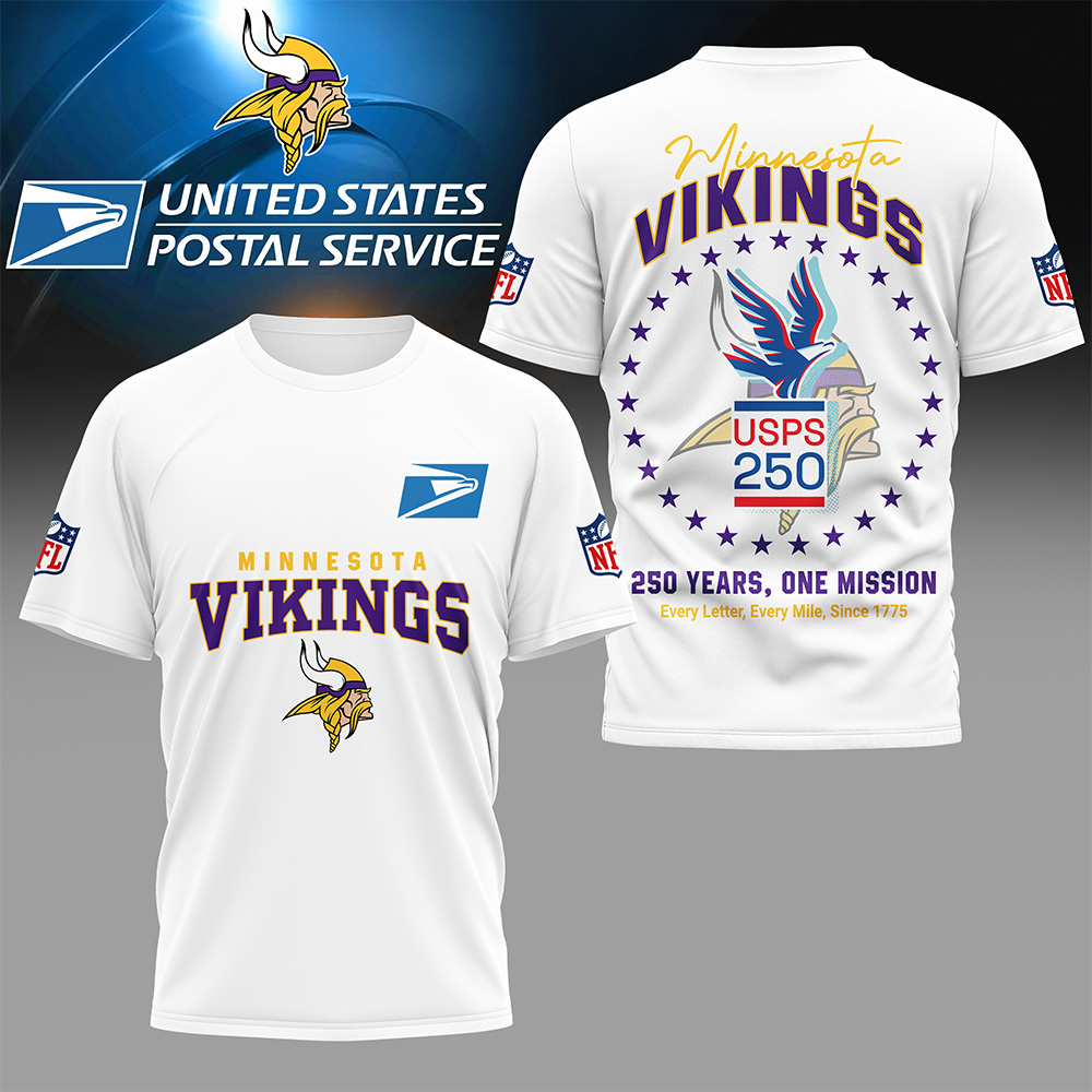 MV Premium NFL United States Postal Service 250th Anniversary 3D Shirt DDT CTND