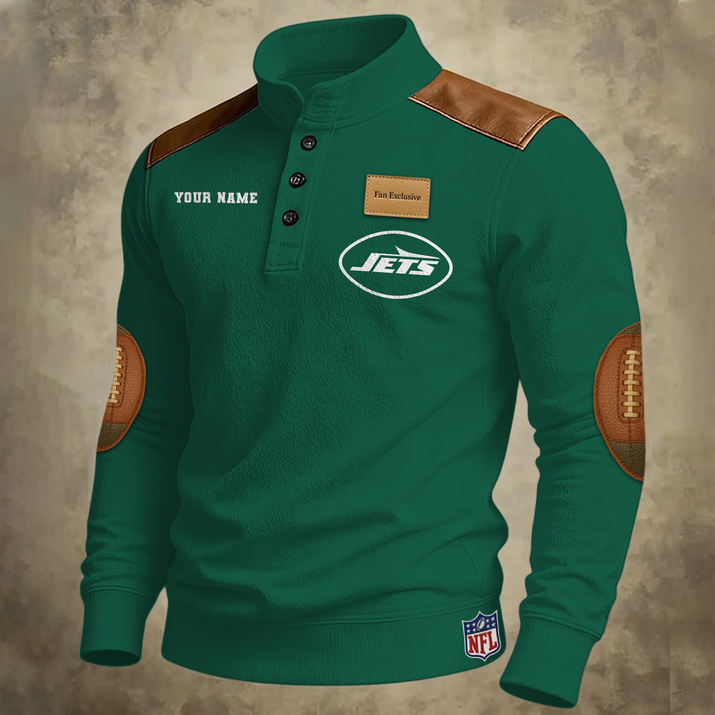 Men's Sweatshirt NFL NYJ V1 NAK