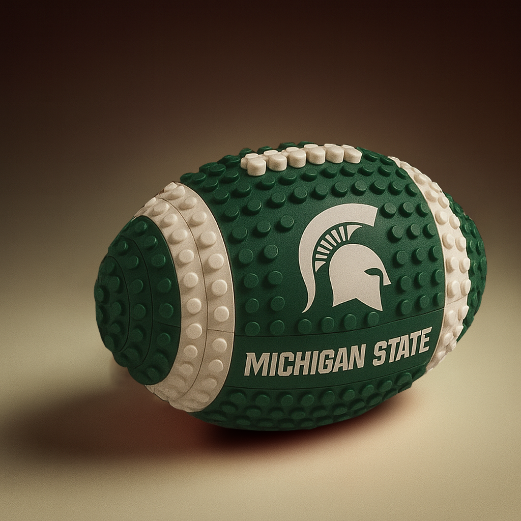 NCAA Team Building Block Football Set DDT CTND