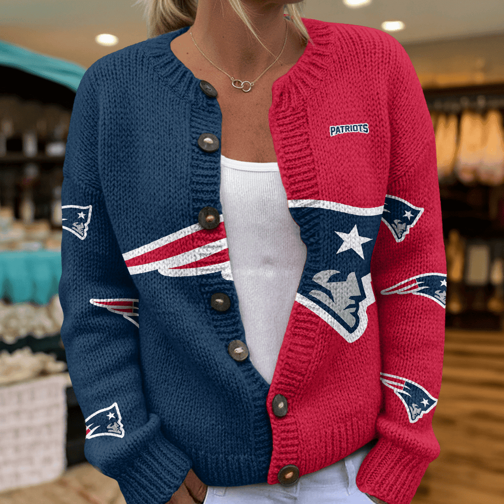 NE x NFL Cardigan Sweatshirt With Button v1  DatND DVT
