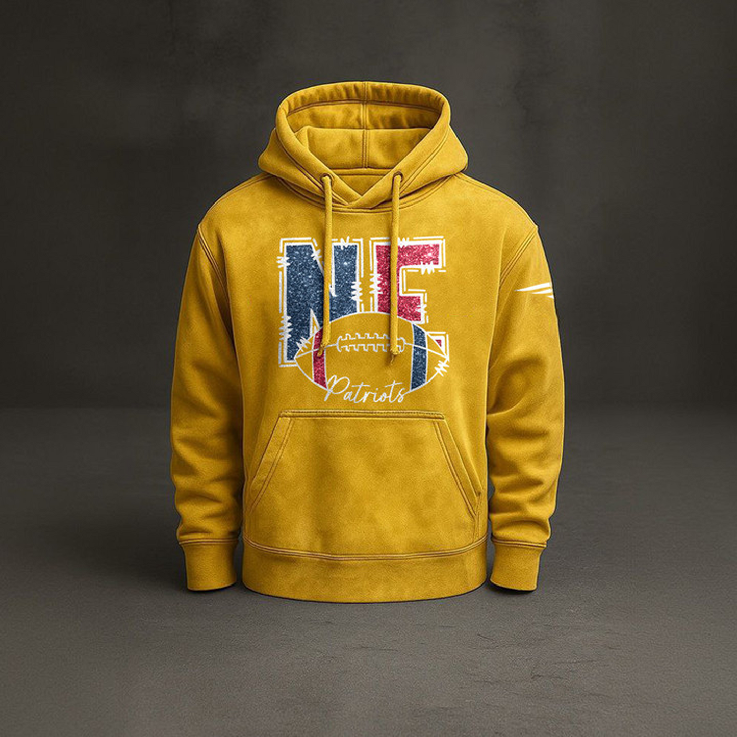 NE x NFL Embossed Hoodie DatND THUONGNH