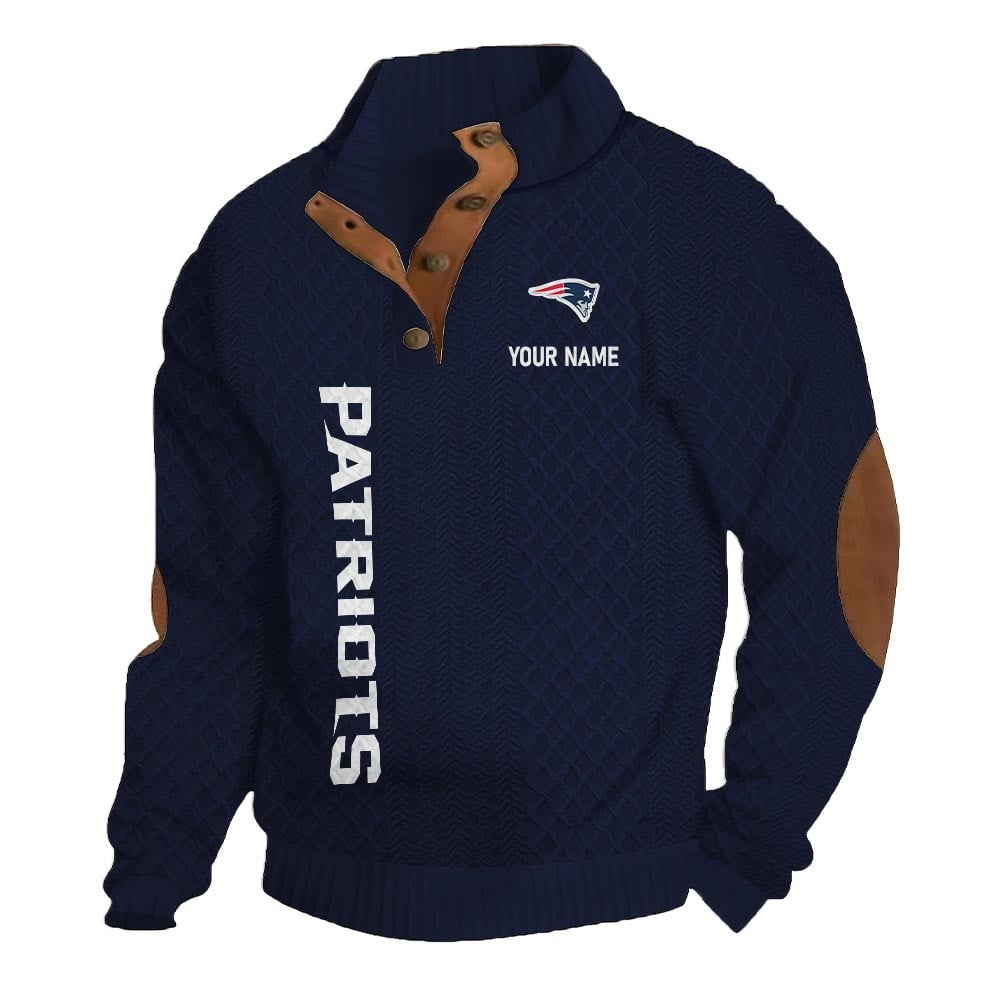 NEP NFL Basic Knitted Stand Collar Sweatshirt DDT CTND