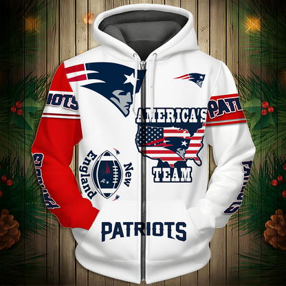 NEP Premium NFL 3D Graphic Hoodie DDT NTL