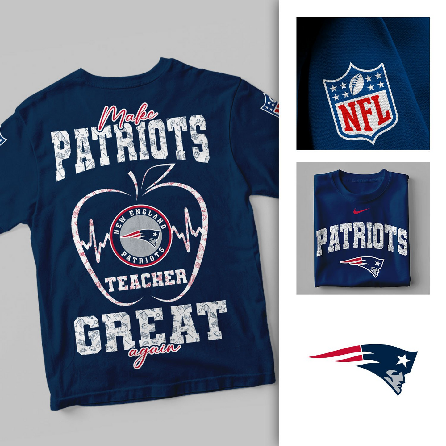 NEP Premium NFL Great Again 3D Shirt DDT 101125 NTL