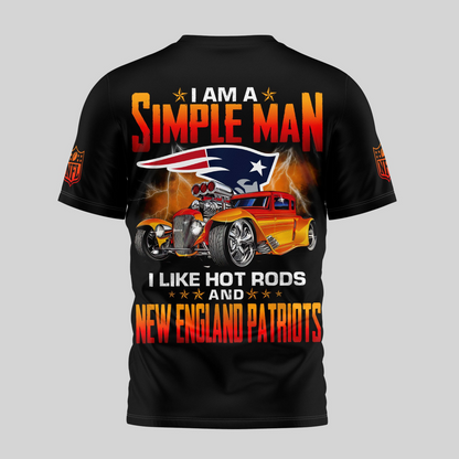 NEP Premium NFL Hot Rods 3D Shirt DDT HLPHUONG