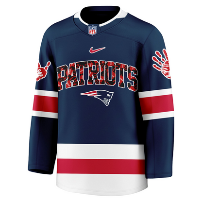 NEP Premium NFL MMIW Awareness Long Jersey DDT 101125 NTL