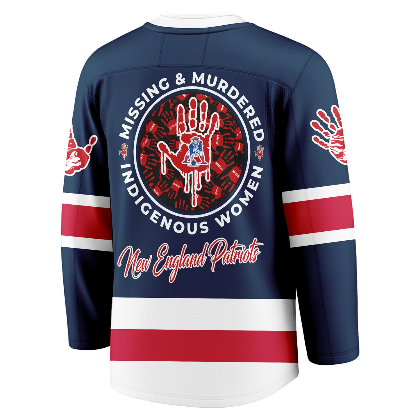 NEP Premium NFL MMIW Awareness Long Jersey DDT 101125 NTL