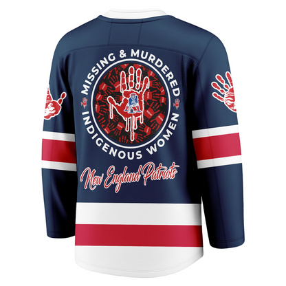 NEP Premium NFL MMIW Awareness Long Jersey DDT 101125 NTL