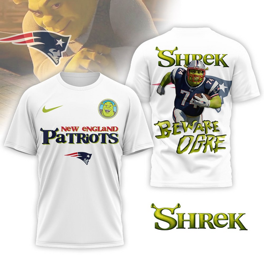 NEP Premium NFL Shrek 3D Shirt DDT CTND