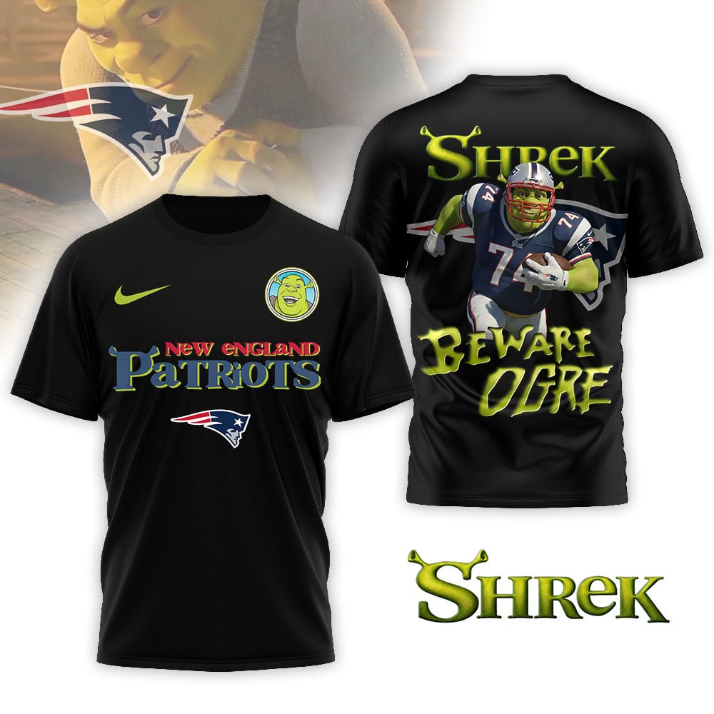 NEP Premium NFL Shrek 3D Shirt DDT CTND