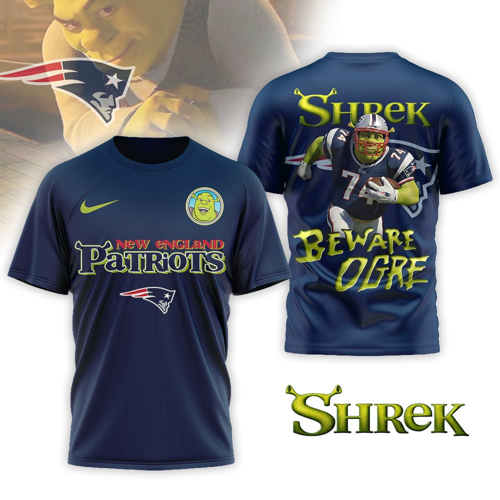 NEP Premium NFL Shrek 3D Shirt DDT CTND