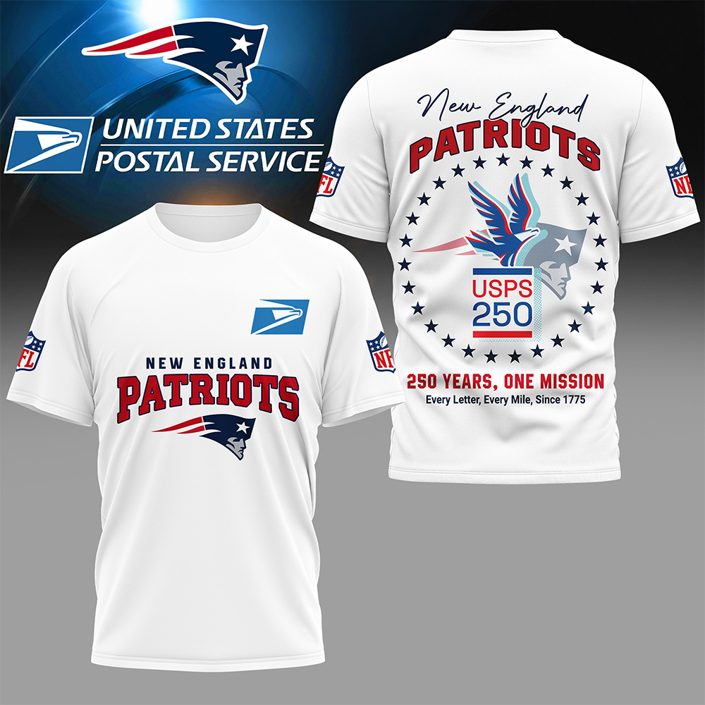 NEP Premium NFL United States Postal Service 250th Anniversary 3D Shirt DDT CTND