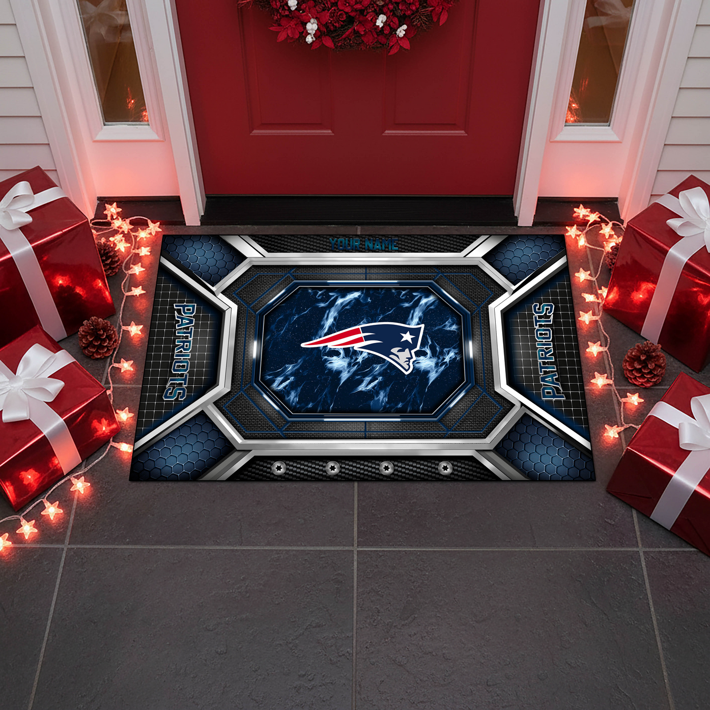 NEP x NFL Personalized Sport Doormat, Gifts For Christmas DDT NTL