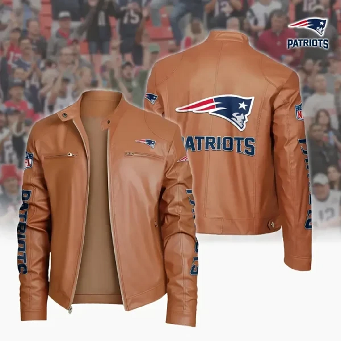 NEP x NFL Sport Leather Jacket DATND TANTD