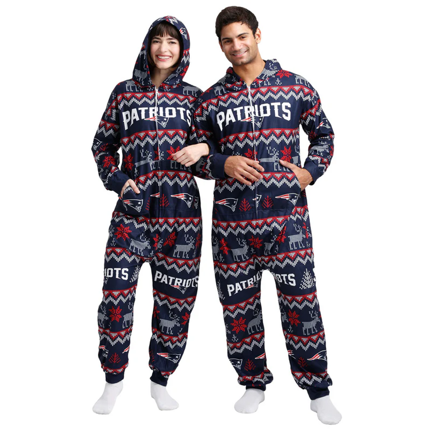 NEP x NFL Ugly Pattern One Piece Pajamas DATND TANTD