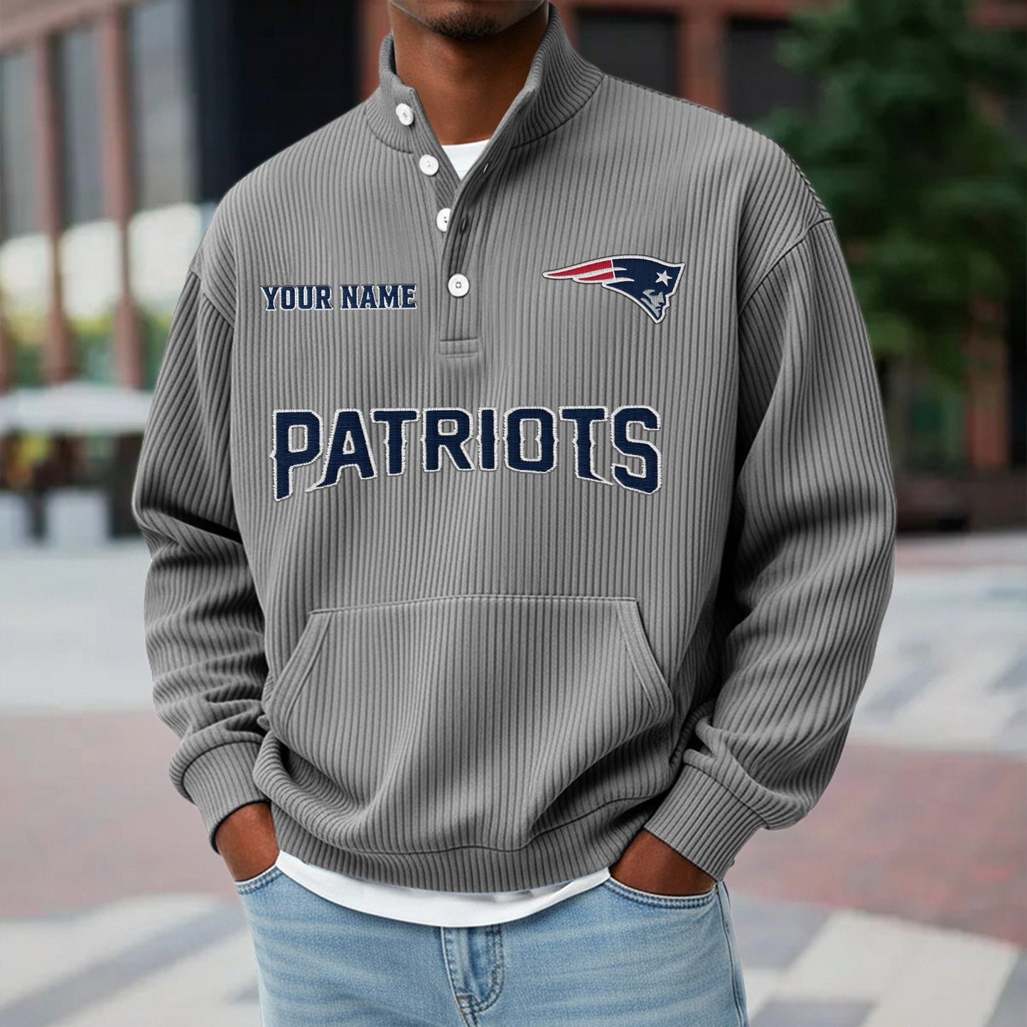 NEP x NFL Waffle High Neck Long Sleeved Sweatshirt DATND TANTD 221125