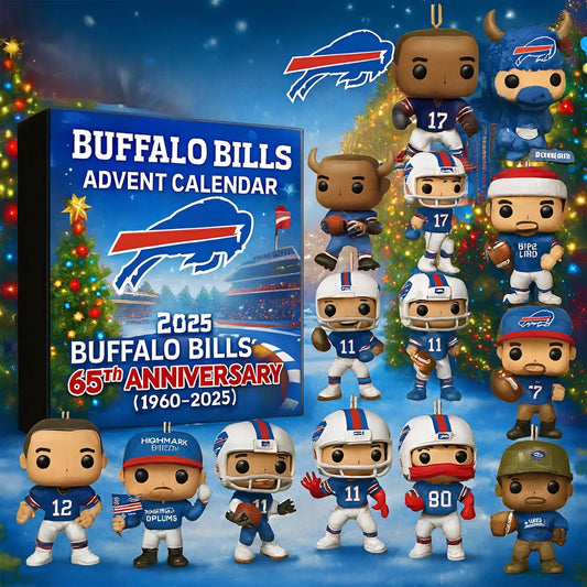 NFL BUF Team Advent Calendar Christmas V1 NAK NHM